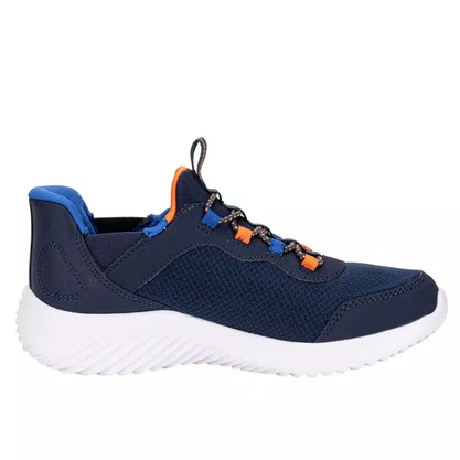 Tênis Skechers Infantil Brisk Burst Slip-ins Azul Marinho Roial
