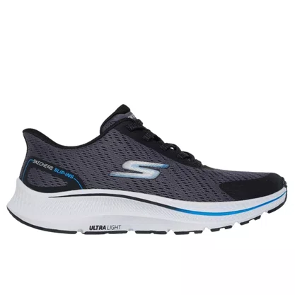 Tênis Skechers Masculino Slip-Ins GO Run Consistent 2.0 Varvão Preto