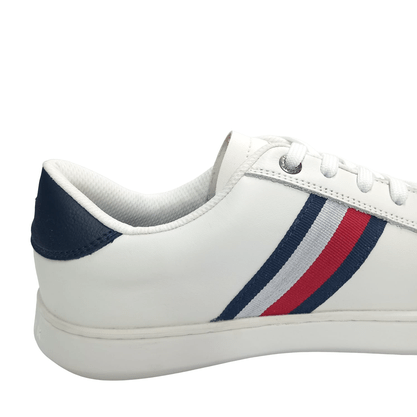 Sapatênis Tommy Hilfiger Branco Couro