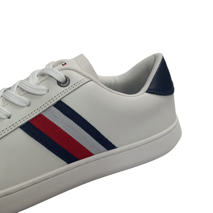 Sapatênis Tommy Hilfiger Branco Couro