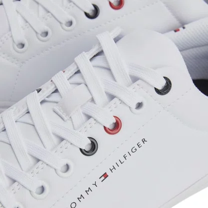 Tênis Tommy Hilfiger Masculino Branco Couro