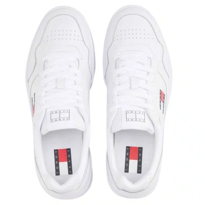Tênis Tommy Hilfiger Masculino Branco Couro