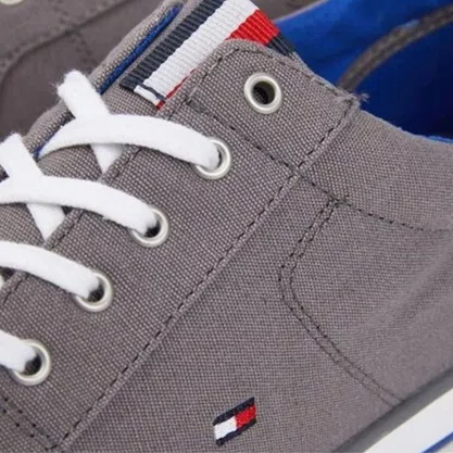 Tênis Tommy Hilfiger Masculino Cinza Azul