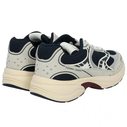Tênis Tommy Hilfiger Masculino Cinza Azul Marinho
