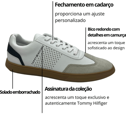 Tênis Tommy Hilfiger Masculino White
