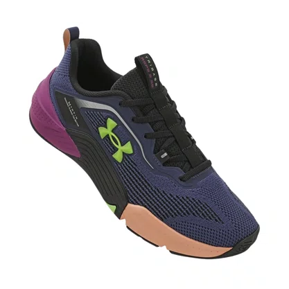  Tênis Under Armour Feminino UA Tribase Reps 2 Azul Stone Dalia Limão