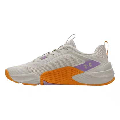 Tênis Under Armour Feminino UA Tribase Reps 2 SE Marfim Laranja Preto