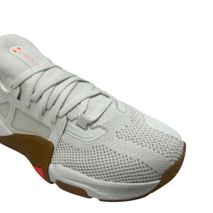 Tênis Under Armour Masculino UA Tribase Cross 2 Branco Petala Prata