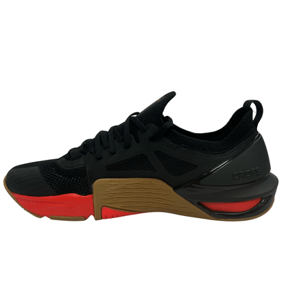 Tênis Under Armour Masculino UA Tribase Cross 2 Preto Vermelho Dourado