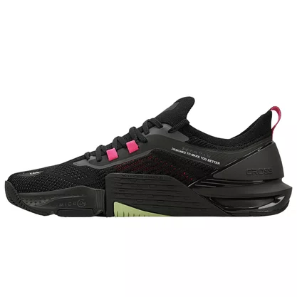 Tênis Under Armour Tribase Cross 2 SE Feminino Preto Rosa Verde