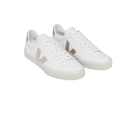 Tênis Veja Campo Chromefree Leather Extra White Platine