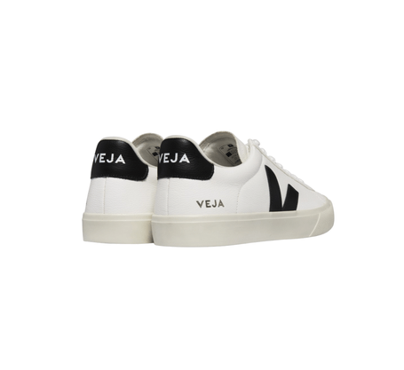 Tênis Veja Campo Chromefree Leather Extra White Black 