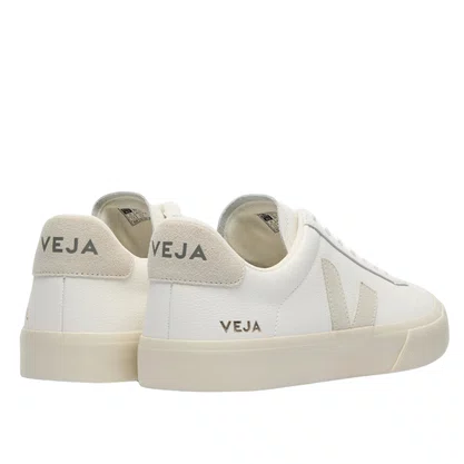 Tênis Veja Campo Feminino White Natural Couro