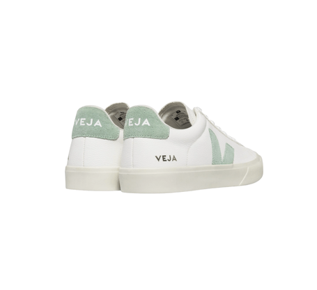 Tênis Veja Campo White Matcha Couro Chromefree