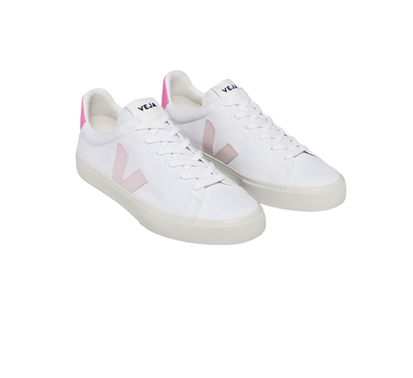 Tênis Veja Campo White Petale Sari Canvas