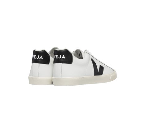 Tênis Veja Esplar Logo Leather Extra White Black 