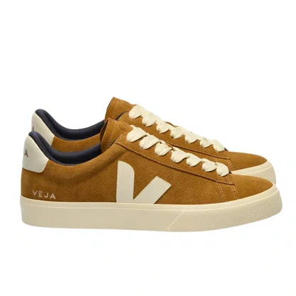 Tênis Veja Feminino Campo Suede Camel Pierre