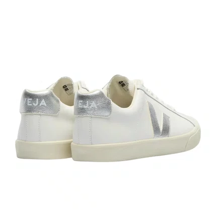 Tênis Veja Feminino Esplar Extra White Silver