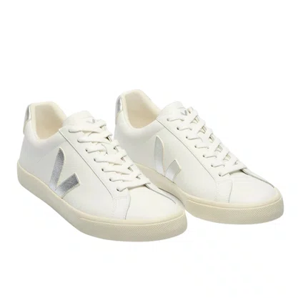 Tênis Veja Feminino Esplar Extra White Silver