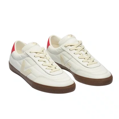 Tênis Veja Feminino Panenka Leather White Pierre Pekin Bark