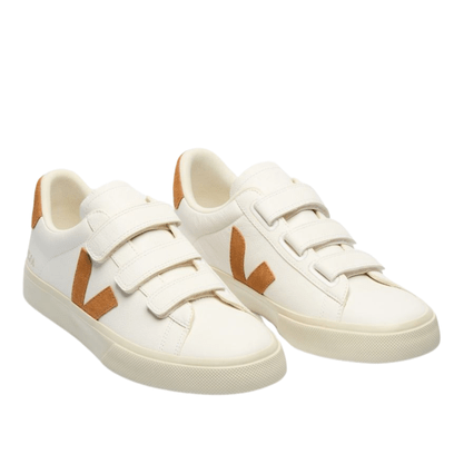 Tênis Veja Feminino Recife White Umber Couro