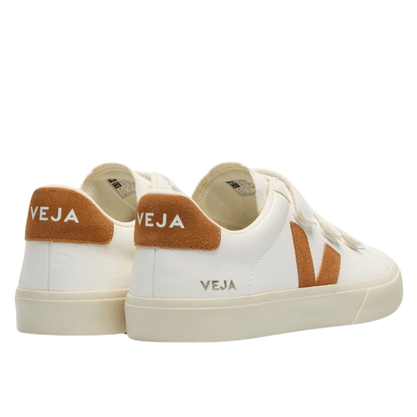Tênis Veja Feminino Recife White Umber Couro