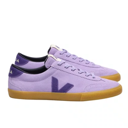 Tênis Veja Feminino Suede Lavande Purple Couro Camurça