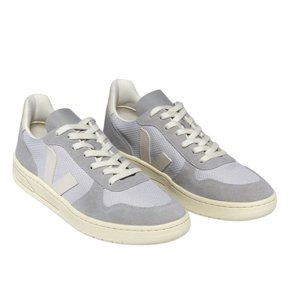Tênis Veja Feminino V-10 Light Grey Pierre