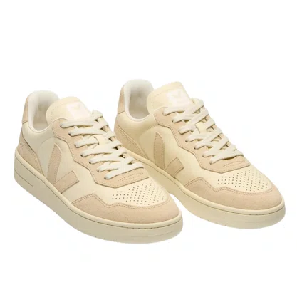 Tênis Veja Feminino V-90 Leather Cashew Oat