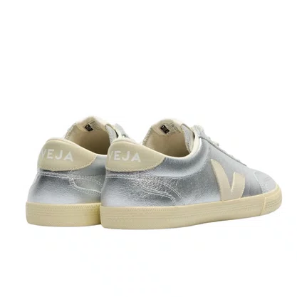 Tênis Veja Feminino Volley Leather Silver Pierre 