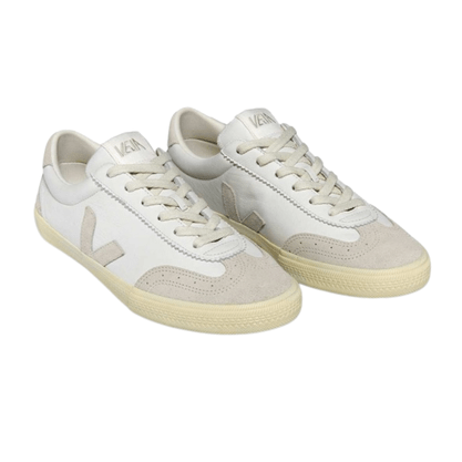 Tênis Veja Feminino Volley White Natural Couro