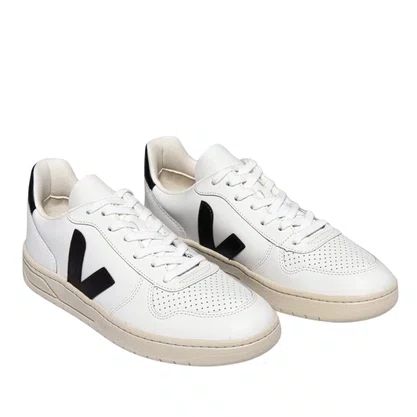 Tênis Veja Masculino V-10 White Black
