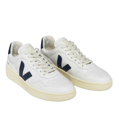 Tênis Veja Masculino V-90 White Nautico Couro