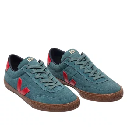 Tênis Veja Panenka Feminino California Pepper Bark Couro Camurça