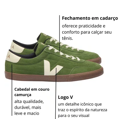 Tênis Veja Panenka Feminino Militar Pier Bark