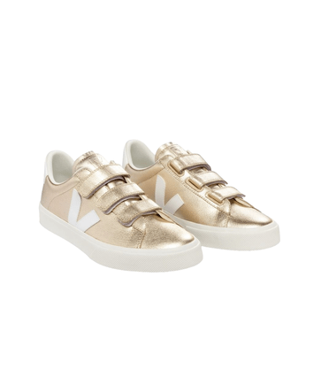 Tênis Veja Recife Logo Chromefree Leather Platine White 