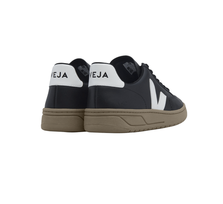 Tênis Veja V-12 Leather Black White Dune