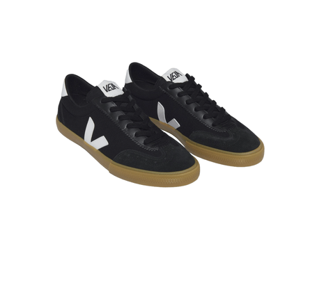 Tênis Veja Volley Canvas Black White Natural 