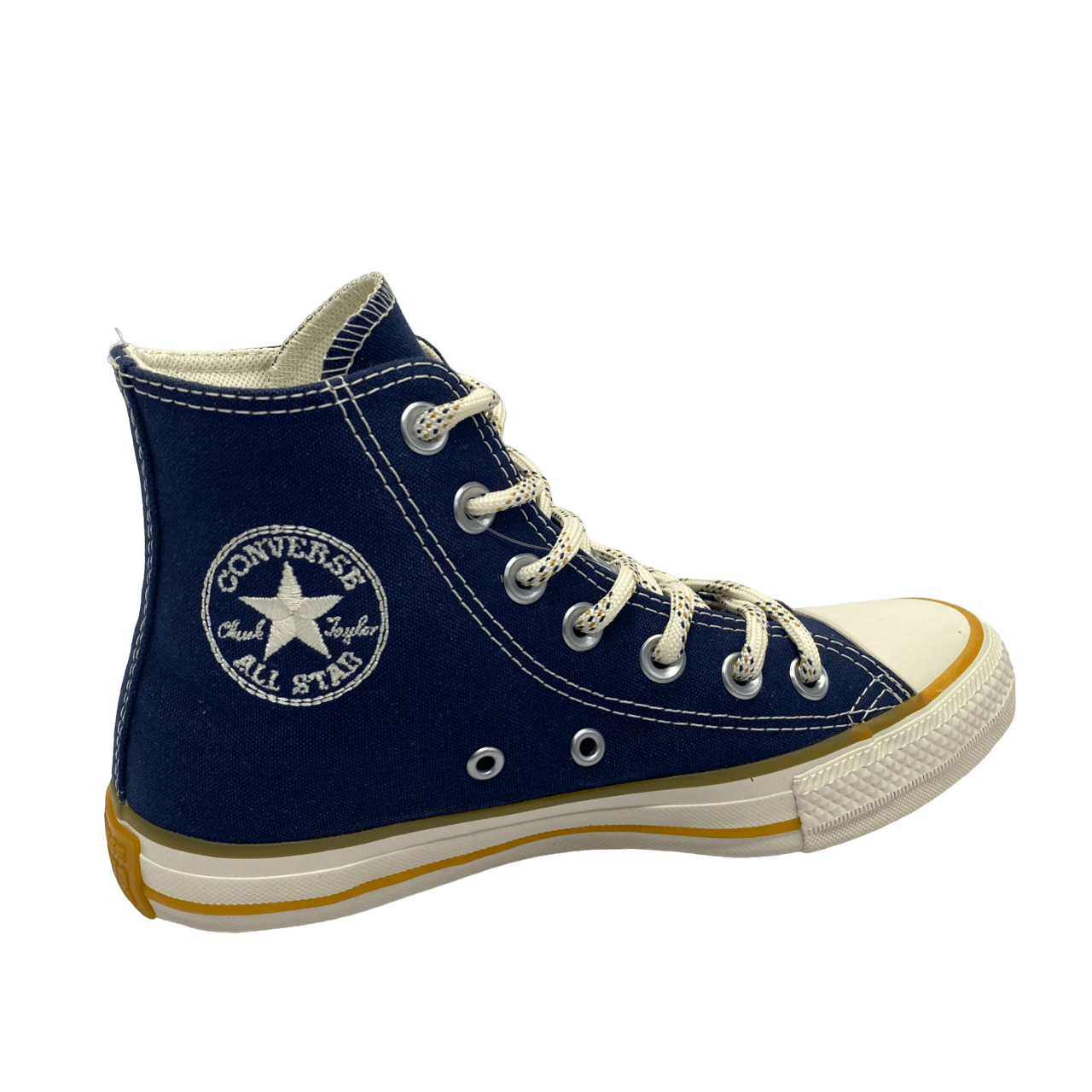 Tênis Converse All Star Cano Alto Chuck Taylor HI - Azul  Marinho/Branco/Preto