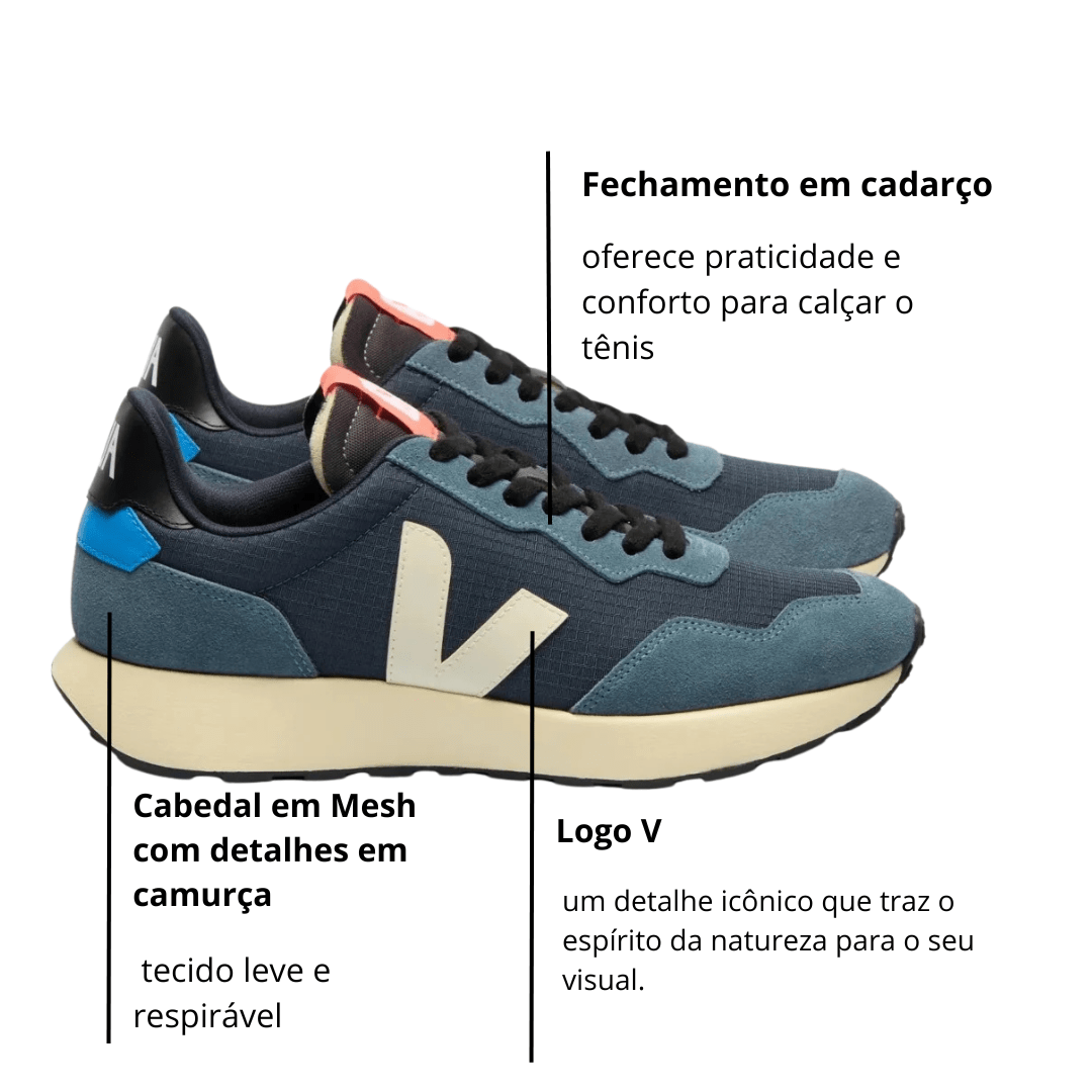 Tênis Veja Masculino Paulistana Ripstop Nautico Pierre