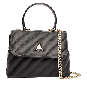 Bolsa Carrano Preta Couro - Pequena