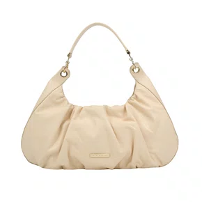 Bolsa Jorge Bischoff Feminina Ombro Off White Couro
