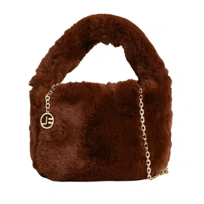 Bolsa Jorge Bischoff Hobo Feminina Dark Run Pelo