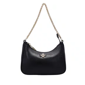 Bolsa Luz da Lua Feminina Minibag Atacama Preto - Pequena 