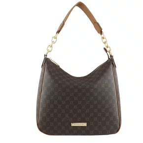 Bolsa Luz da Lua Feminina Mocca Monograma - Média