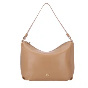 Bolsa Luz da Lua Feminina Mousse Couro - Grande 