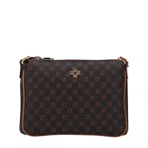 Bolsa Luz da Lua Feminina Tiracolo Monograma LL Mocca - Média