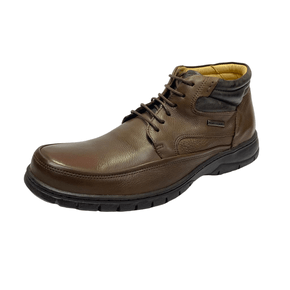 Bota Anatomic Gel Floater Marrom Troy Café Couro 