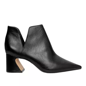 Bota Carrano Feminina Salto Wave Preto Couro