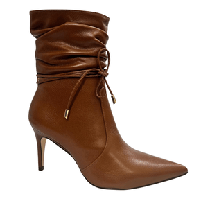 Bota Luz da Lua Feminina Cano Médio Ambar Couro